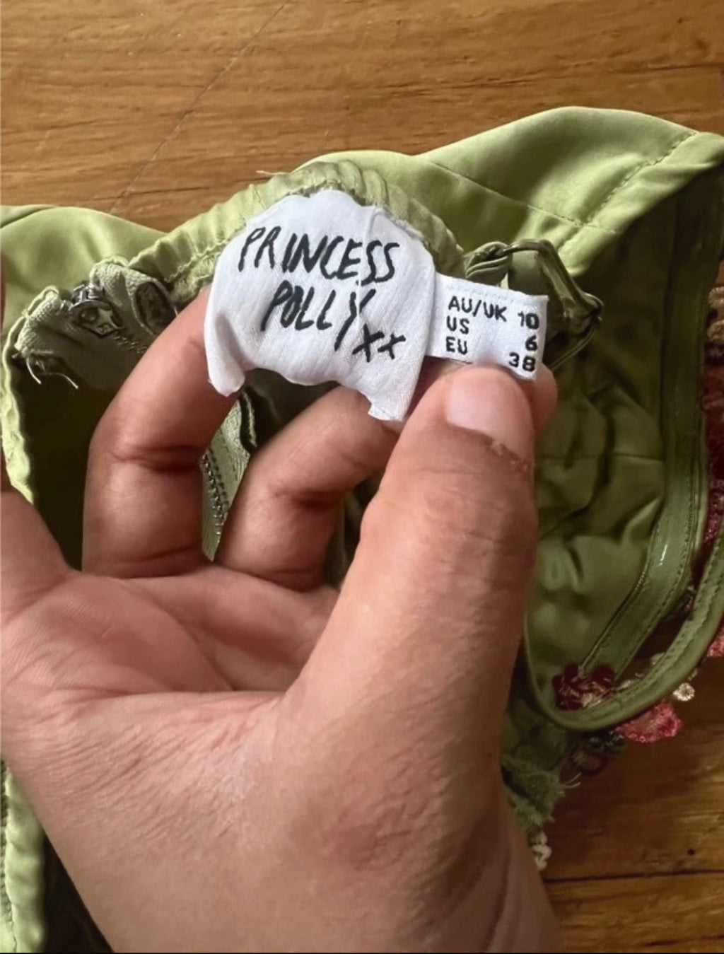 Сатенен корсетен топ Princess Polly