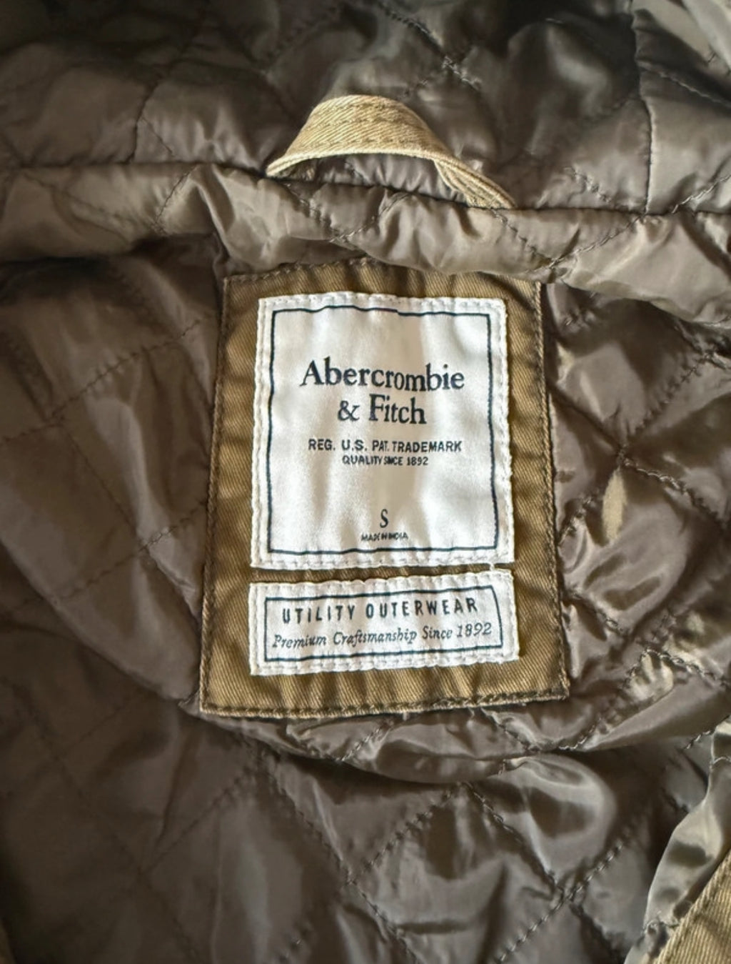 Винтидж Abercrombie & Fitch utility яке