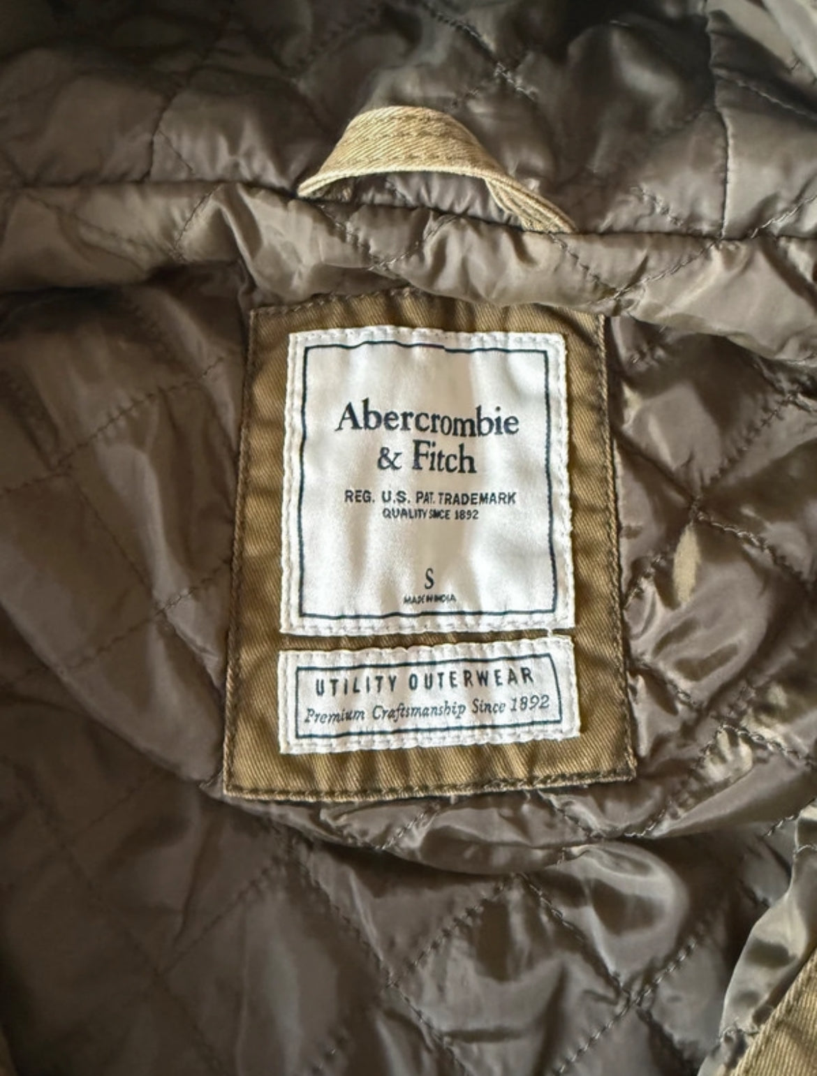 Винтидж Abercrombie & Fitch utility яке