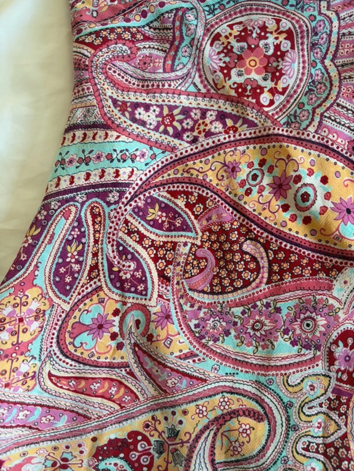 Vintage Y2K New Look paisley halterneck топ