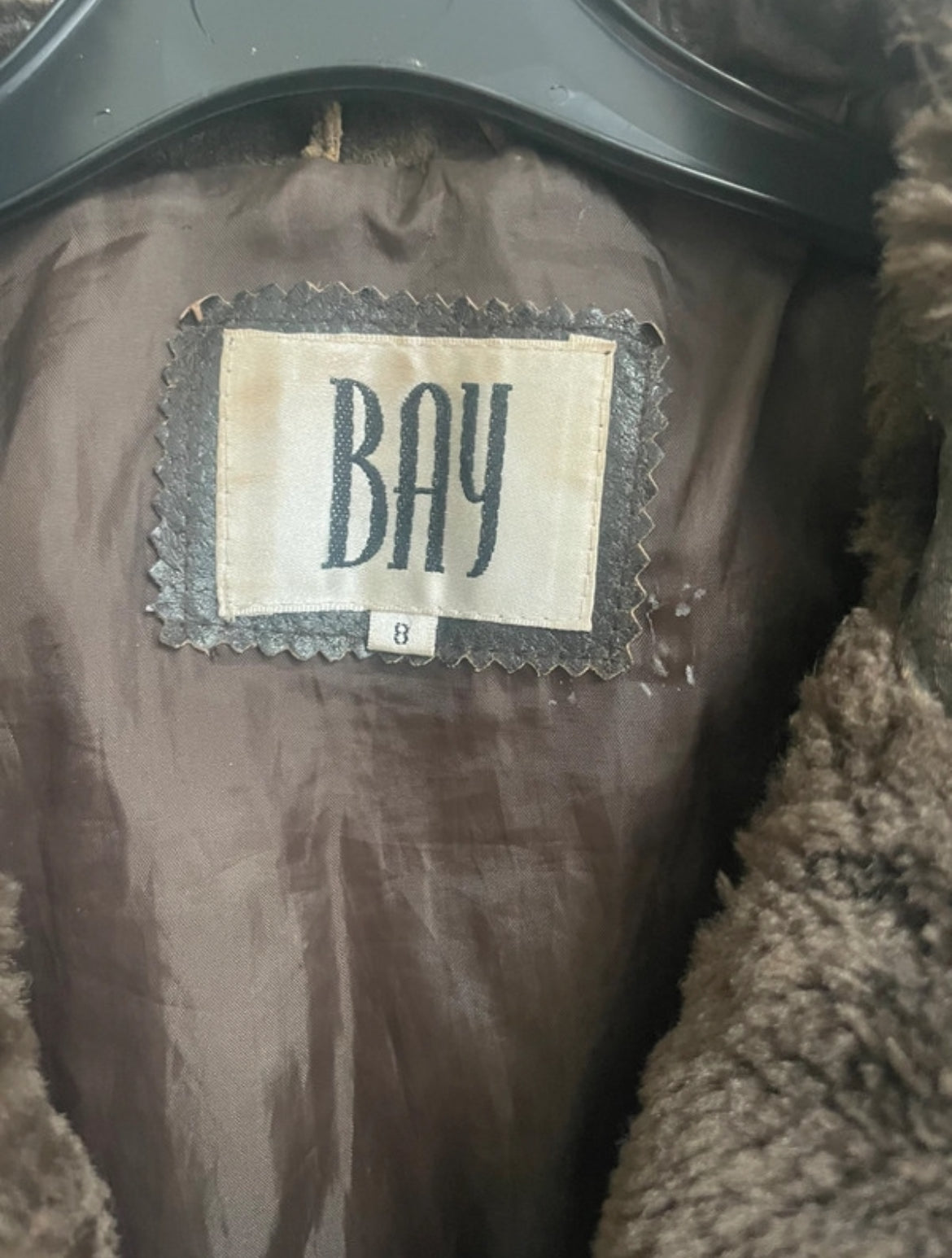 Винтидж кожено яке BAY от средата на 2000-те - 100% естествена кожа