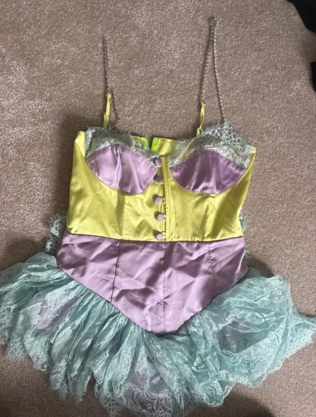Сатенен playsuit от The Dolls House