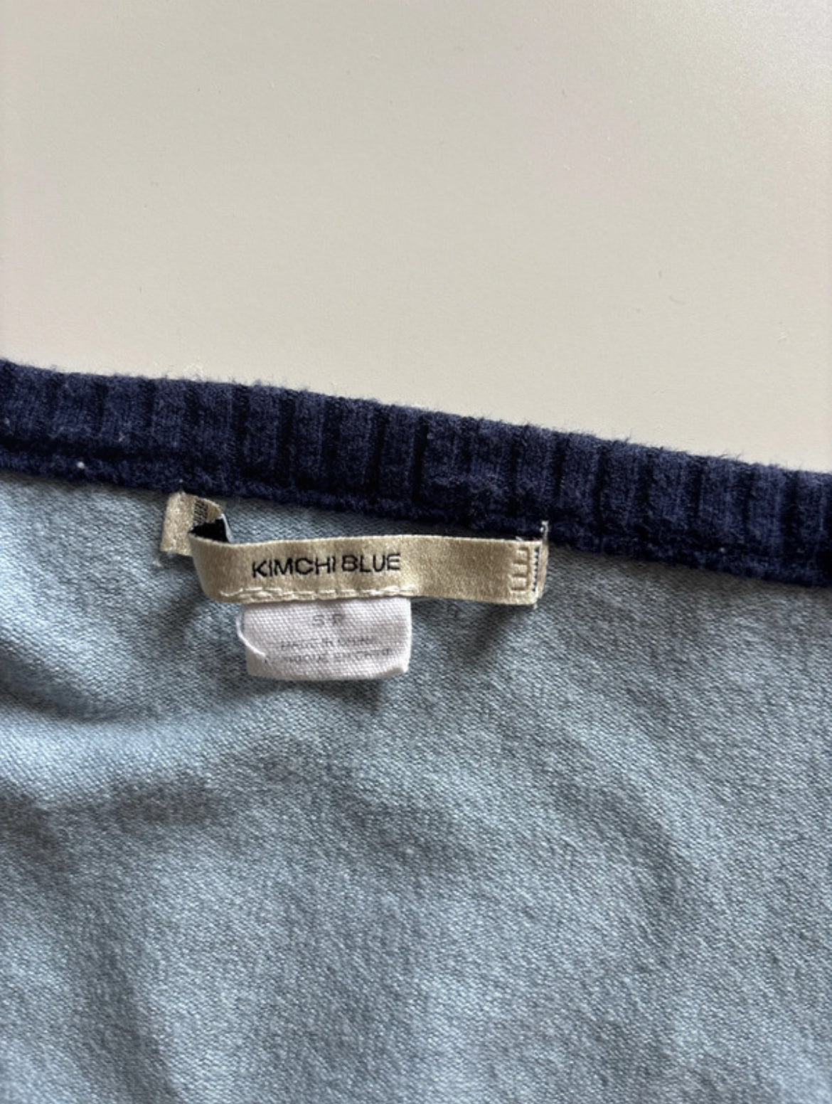 Kimchi Blue by Urban Outfitters плетен топ