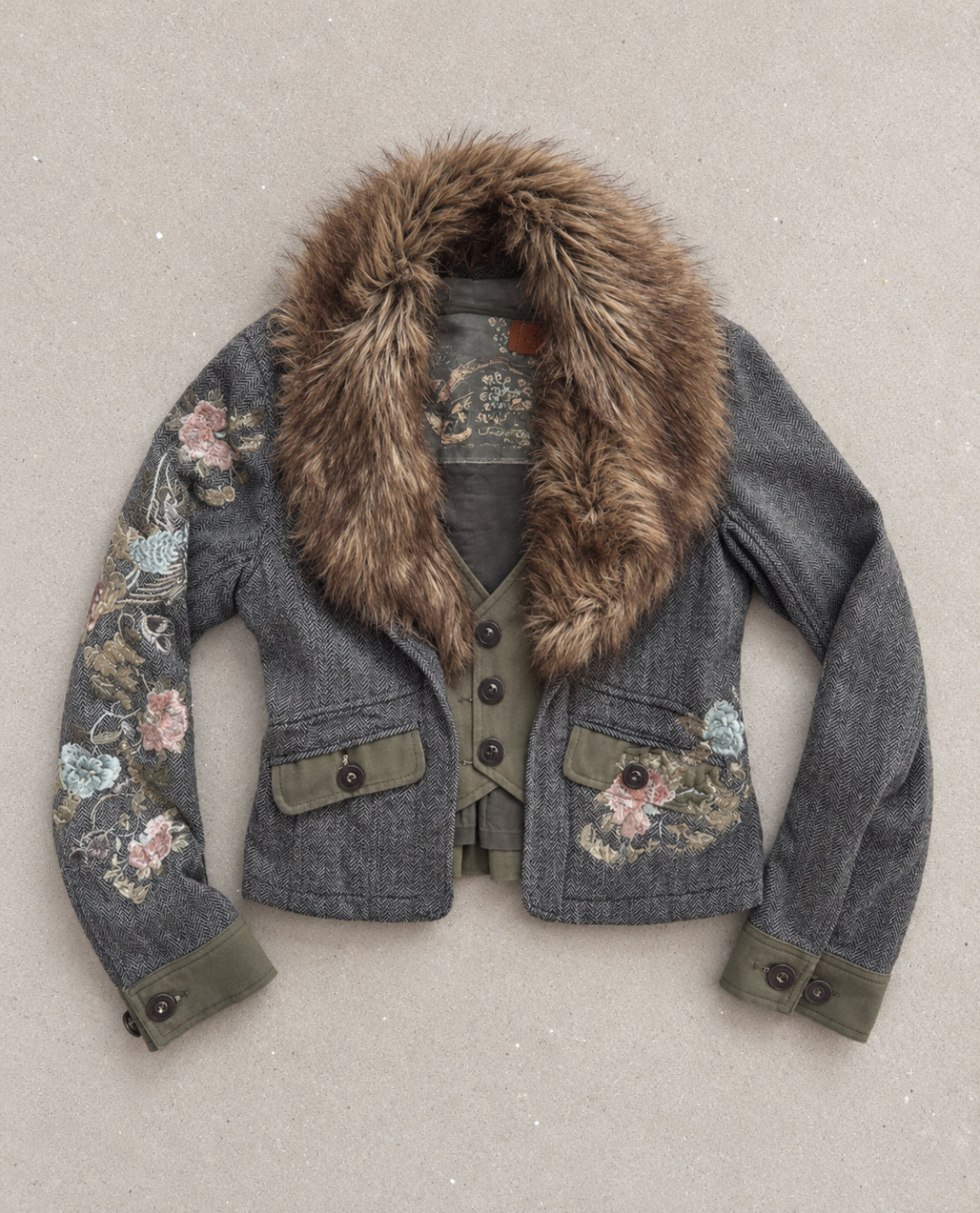 Рядко винтидж River Island яке от 2000-те