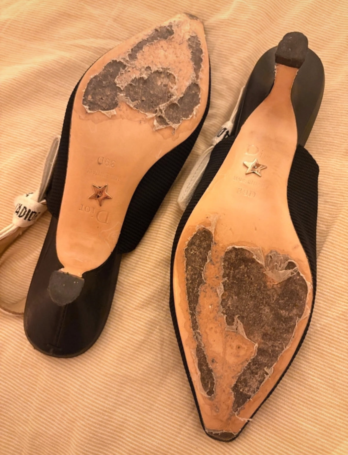Dior Slingback Kitten Токчета