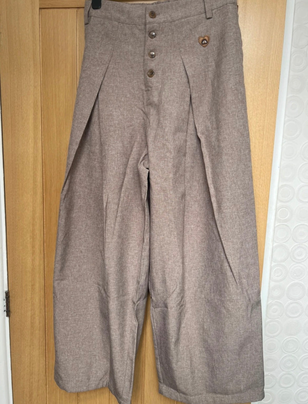 Aelfric Eden Wide-Leg Pleated панталон