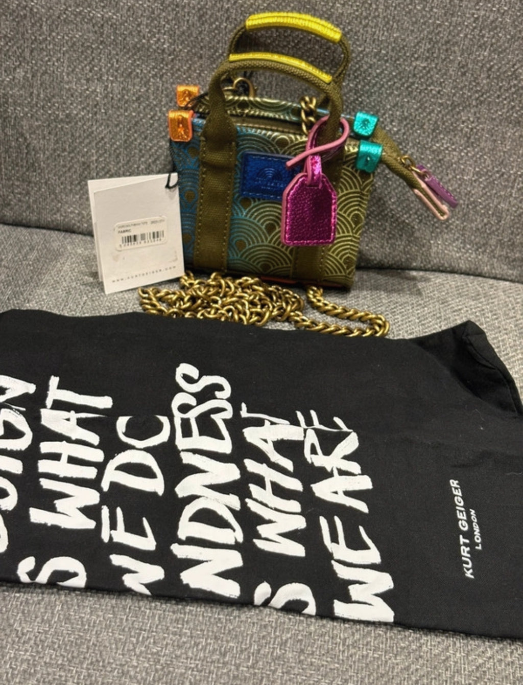 Мини чанта Kurt Geiger Micro Bag