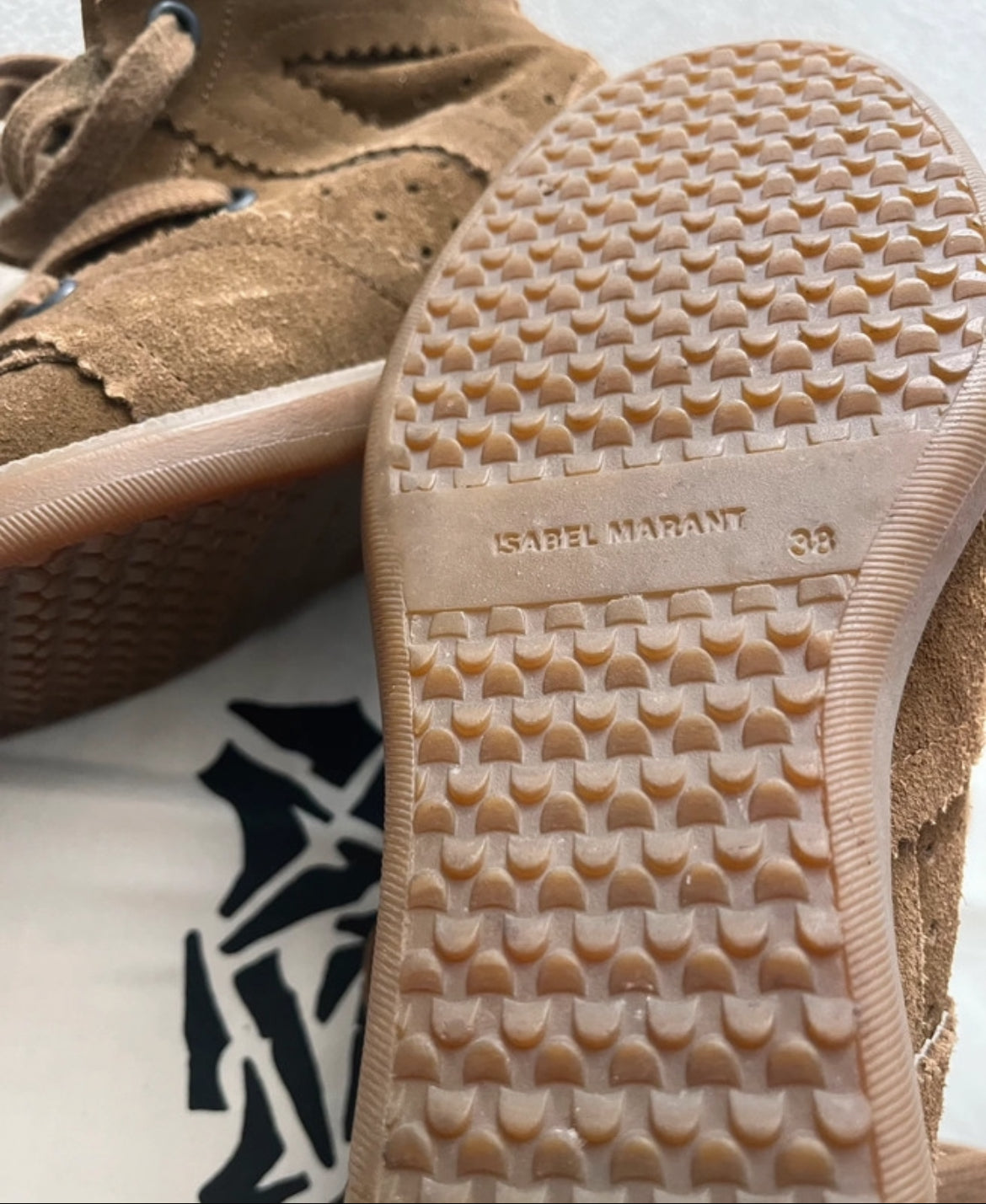 Isabel Marant Bobby 50 кецове на платформа