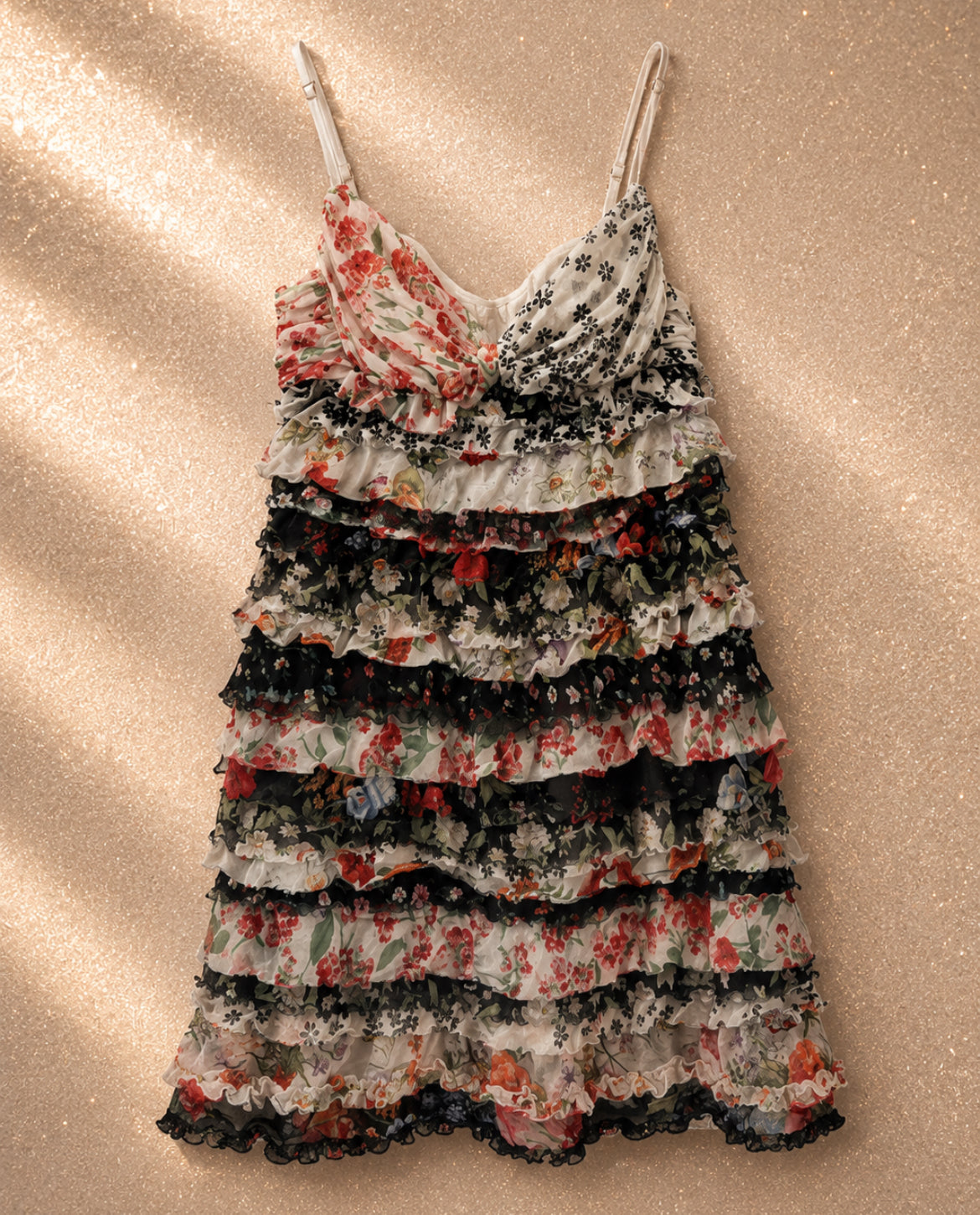 Dolce & Gabbana копринена мини рокля