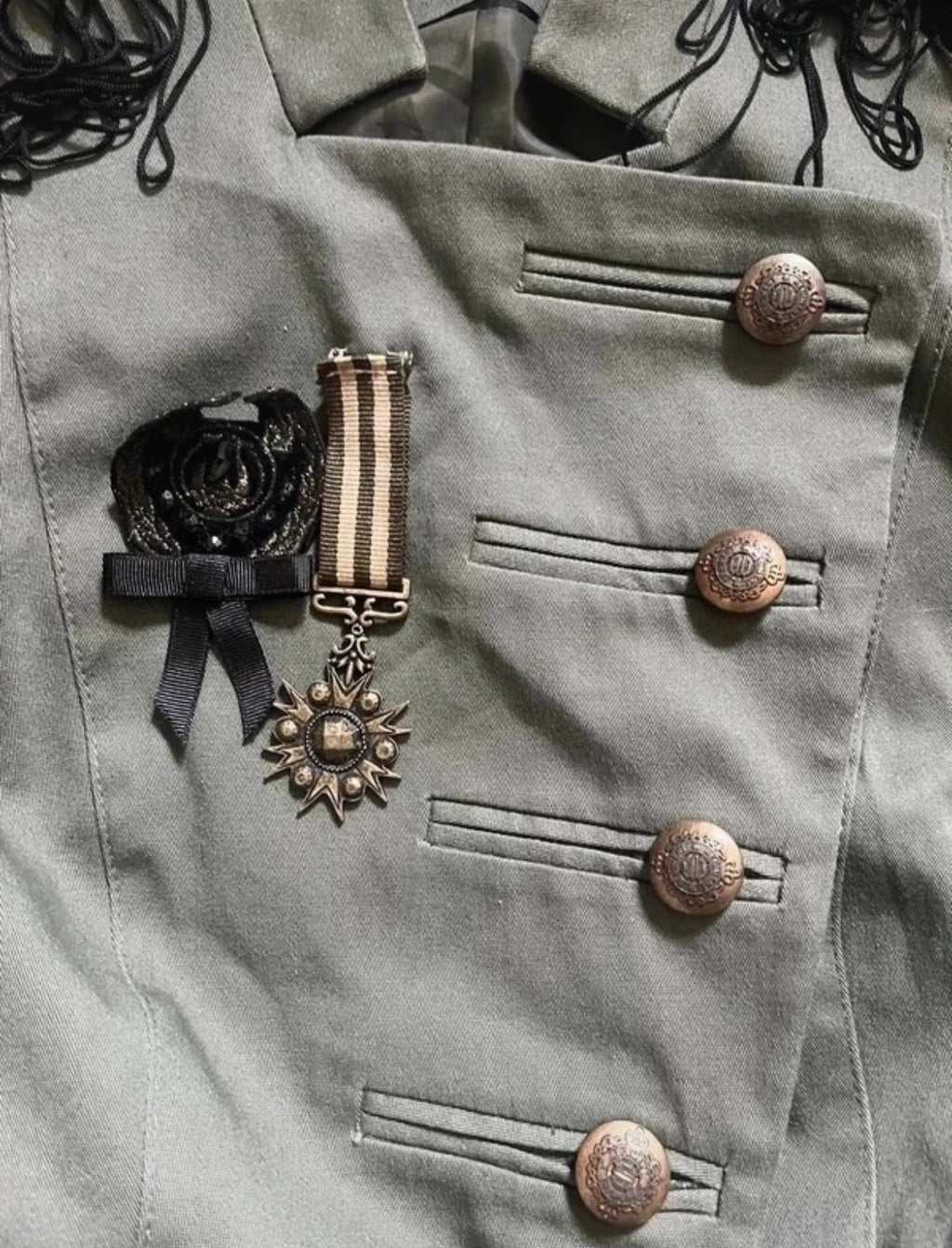 Винтидж Red Herring military-style blazer