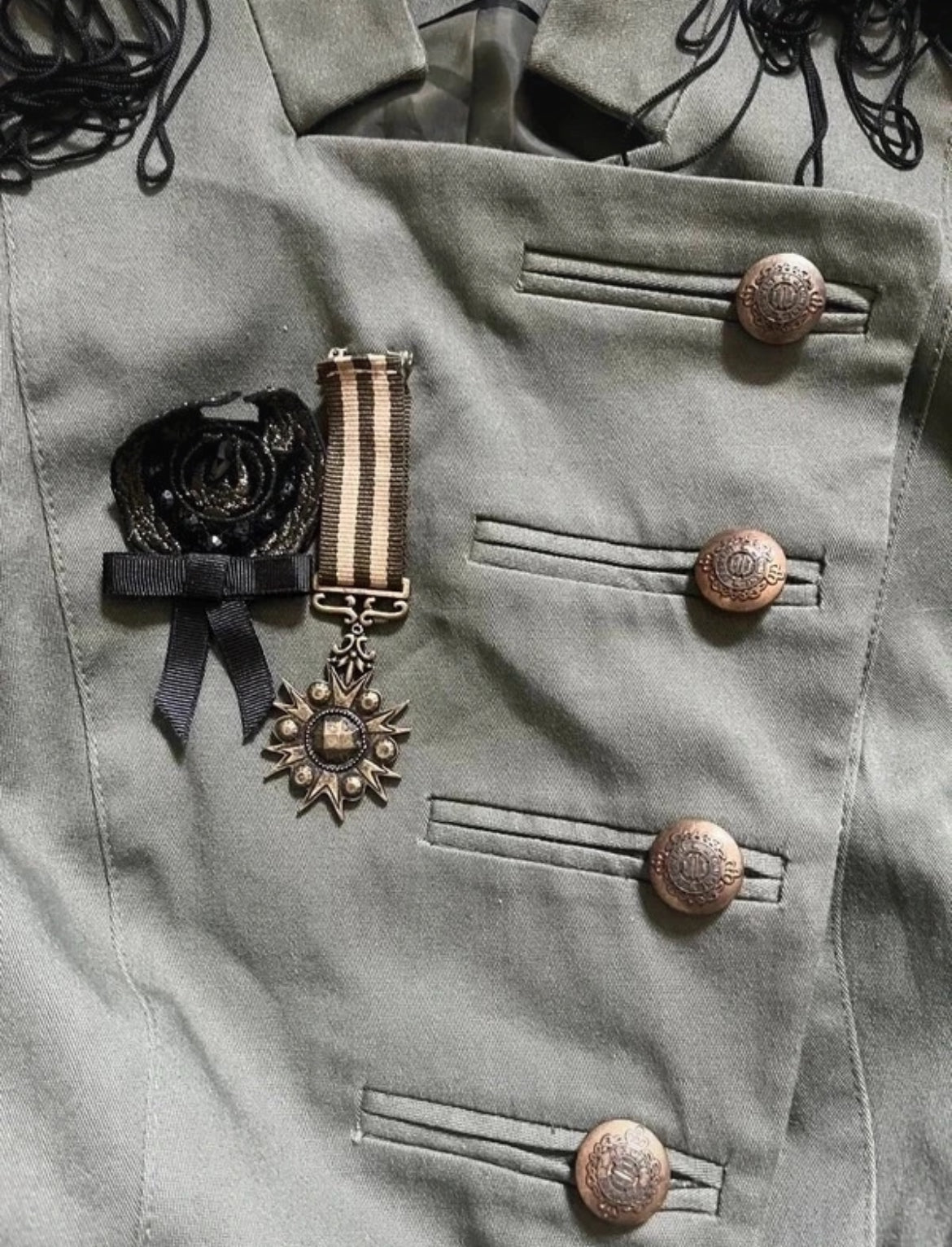 Винтидж Red Herring military-style blazer