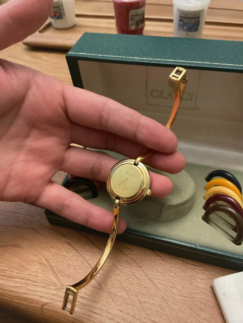 Vintage Gucci Change Bezel Watch – емблематичен винтидж модел на Gucci със сменяеми цветни безели