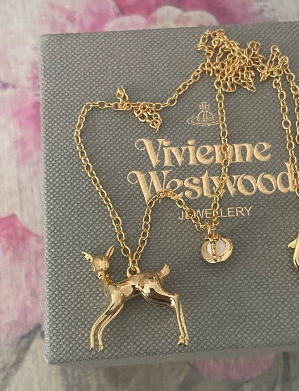 Рядко колие Vivienne Westwood Tiny Deer