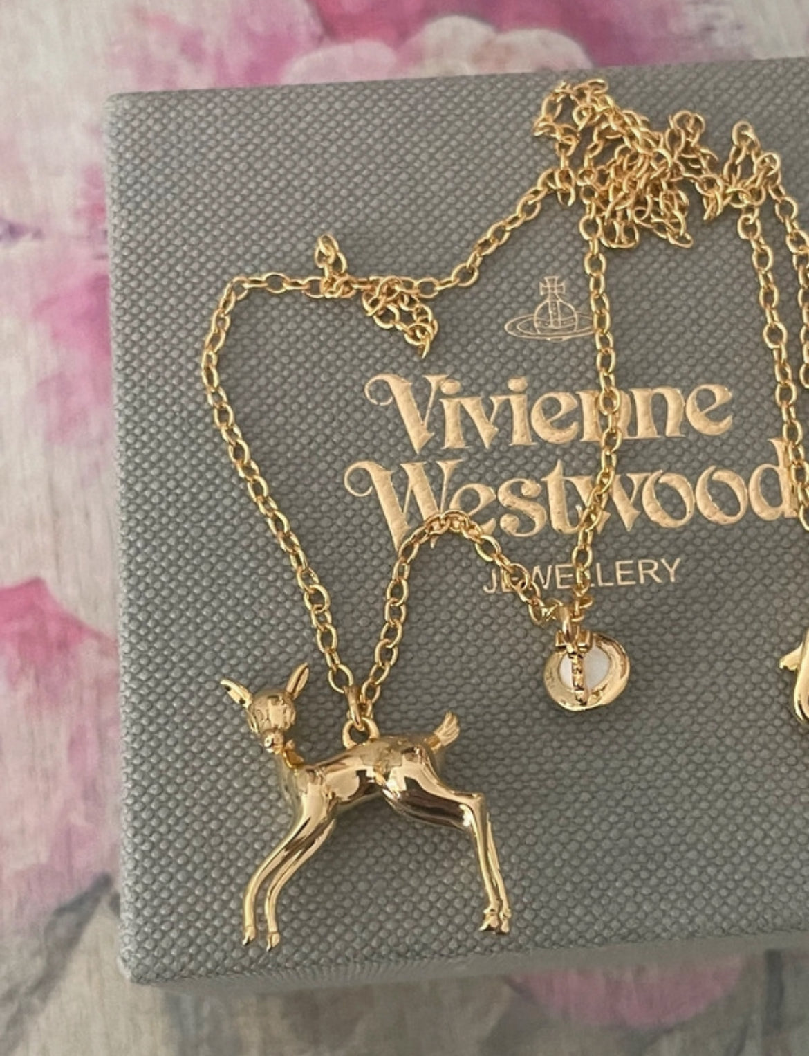 Рядко колие Vivienne Westwood Tiny Deer