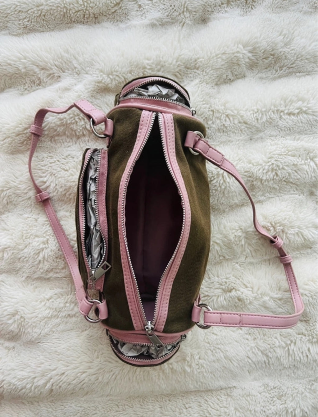 Von Dutch x Bershka Limited Edition Barrel чанта