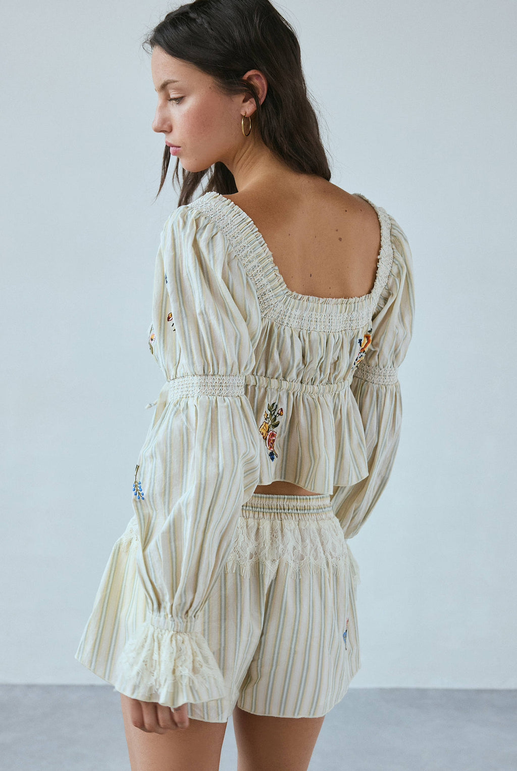 Kimchi & Blue embroidered бохо комплект