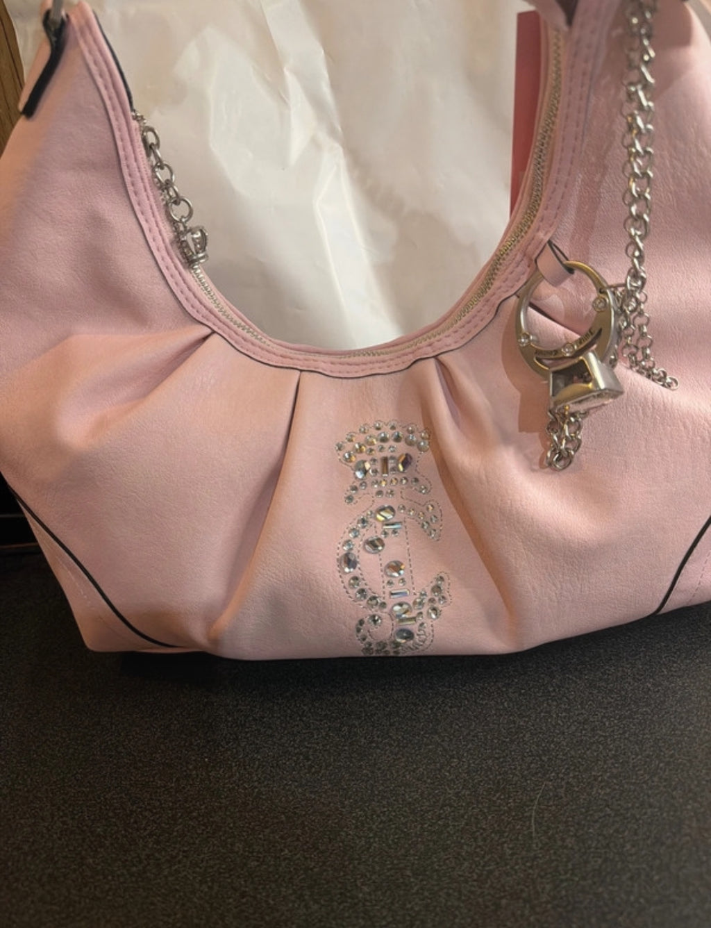 Чанта Juicy Couture Crown Hobo