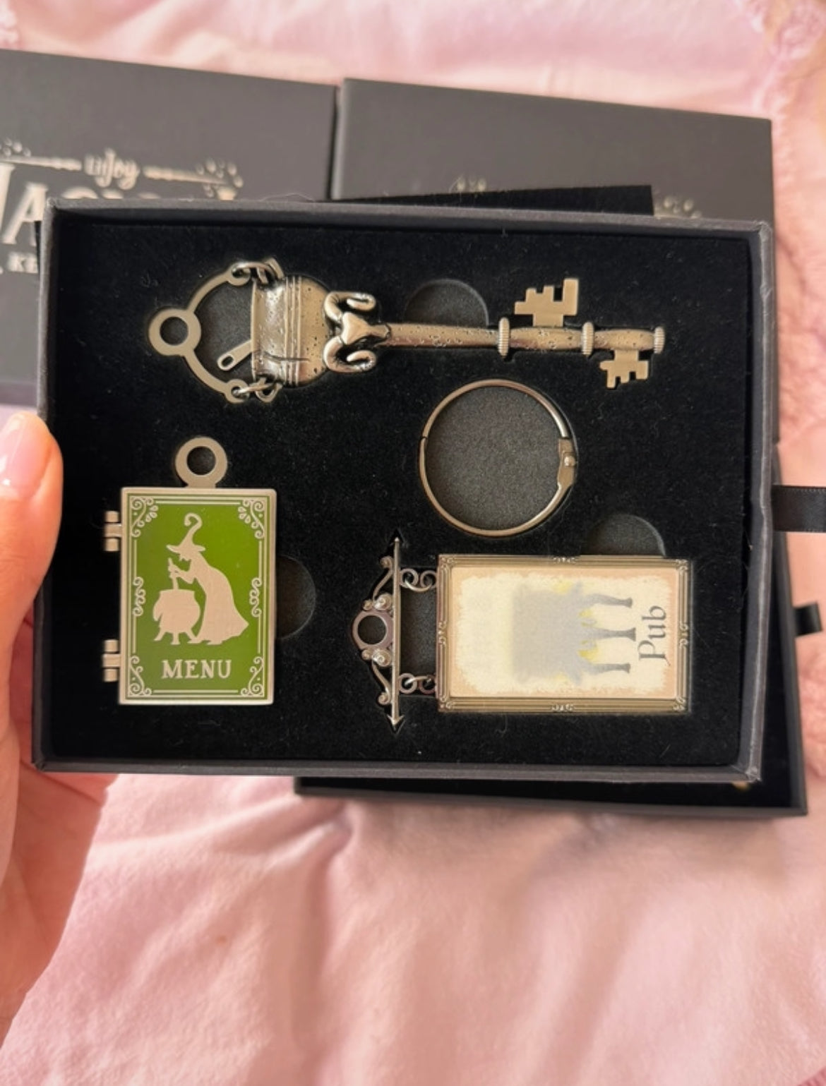 Официален колекционерски комплект LitJoy Crate Harry Potter Magical Key Collection - 2 броя