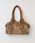 Vintage Y2K Kathy Van Zeeland Studded Shoulder чанта