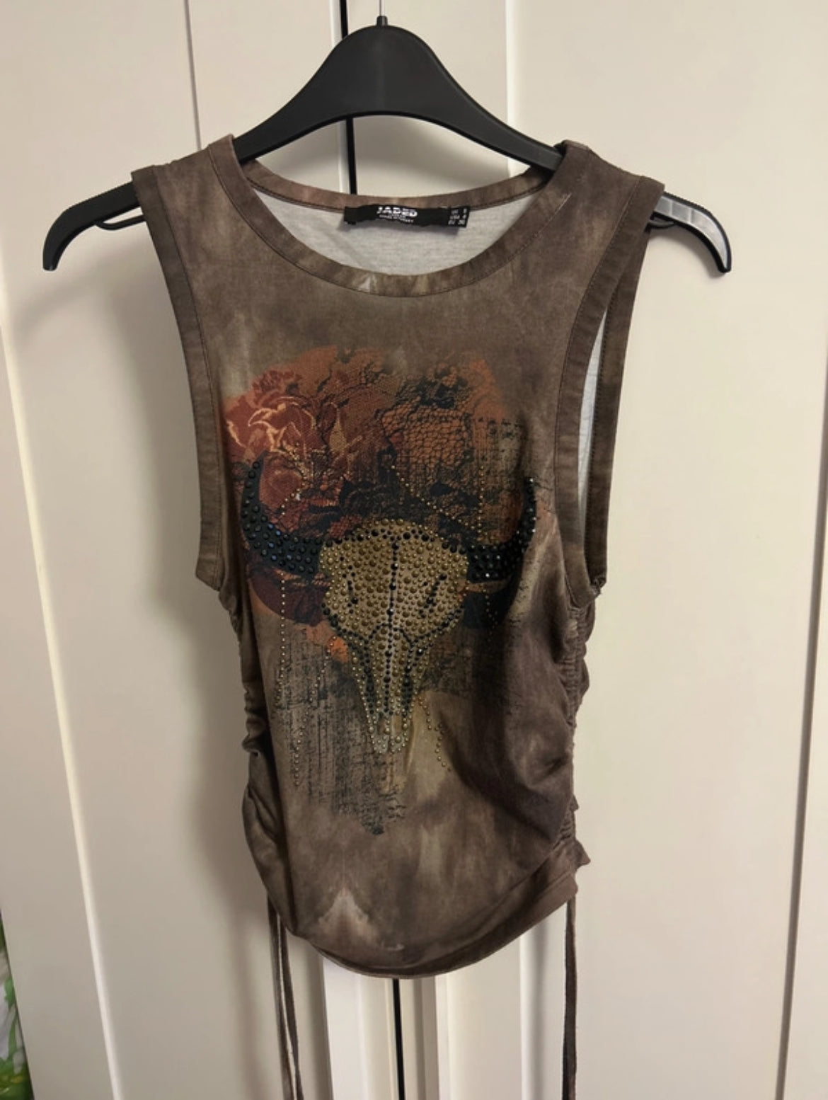 Jaded London Rebirth Studded Tank Top
