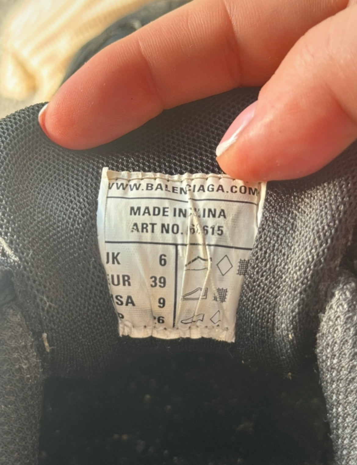 Balenciaga Track маратонки в черен цвят - 39