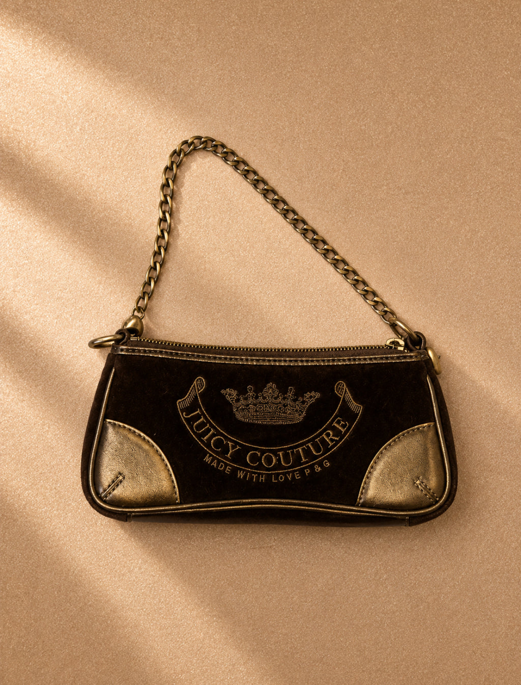 Винтидж Juicy Couture baguette чанта от началото на 2000-те