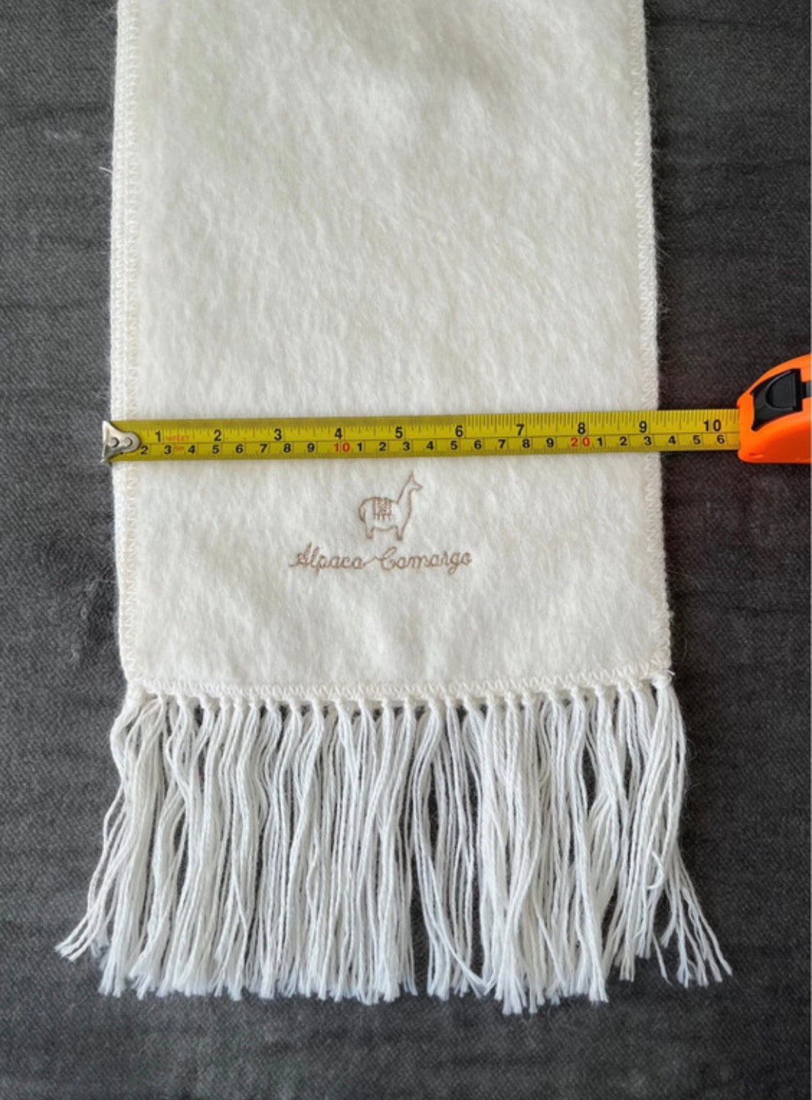 Alpaca Camargo шал от алпака с ресни