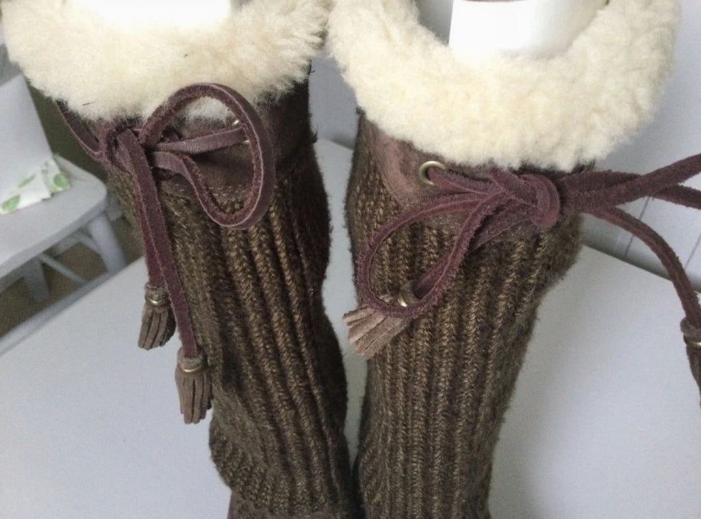 UGG Special Edition knit ботуши - 38