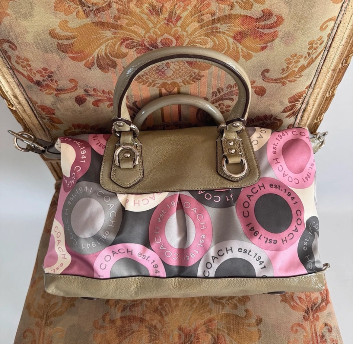 Винтидж чанта Coach Signature от 2000-те