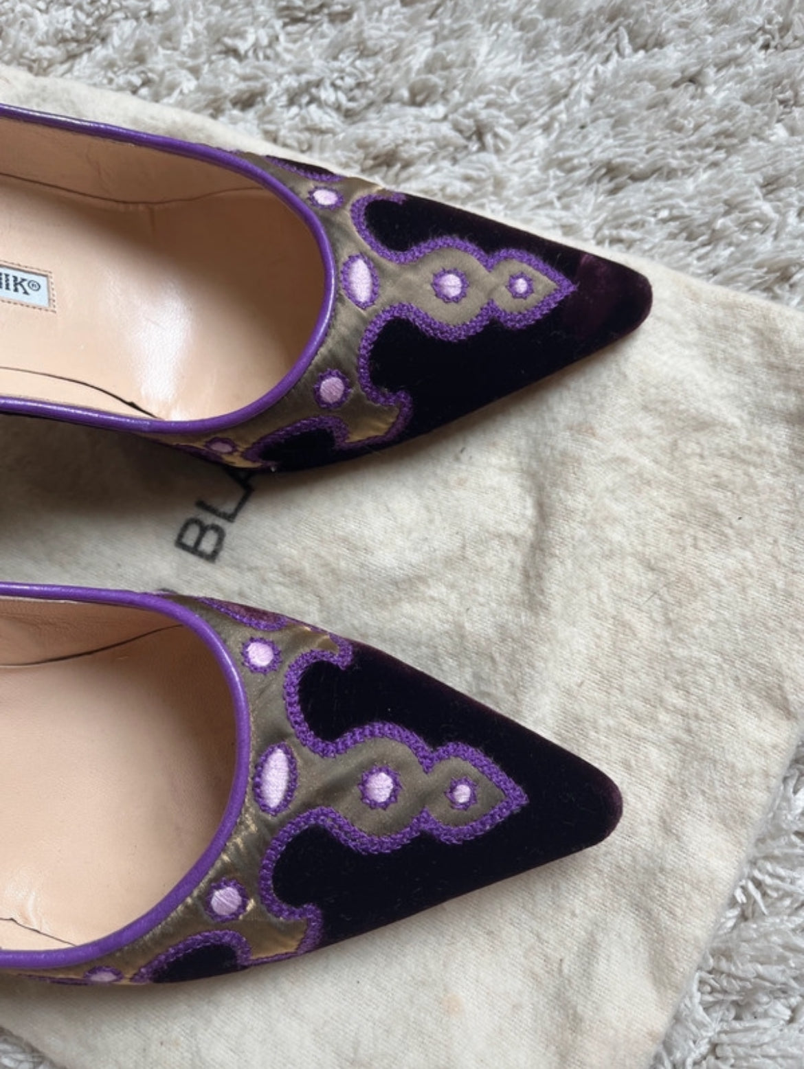 Ексклузивни винтидж обувки Manolo Blahnik x Neiman Marcus от септември 2005 г. - 37,5