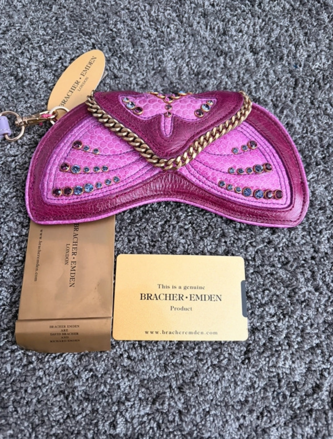 Рядка микро чанта Bracher Emden Swarovski Butterfly Clutch