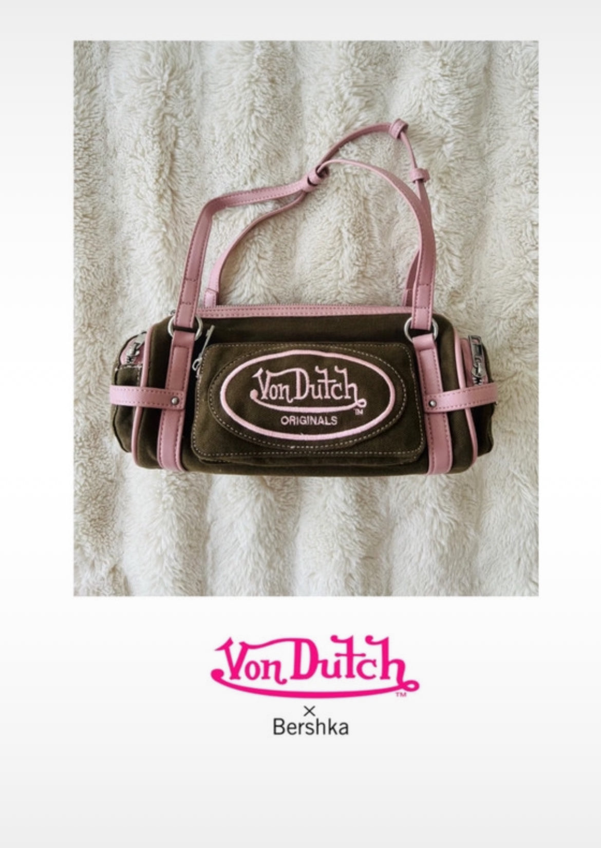 Von Dutch x Bershka Limited Edition Barrel чанта