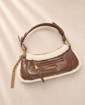 Steve Madden Y2K Shearling Shoulder чанта