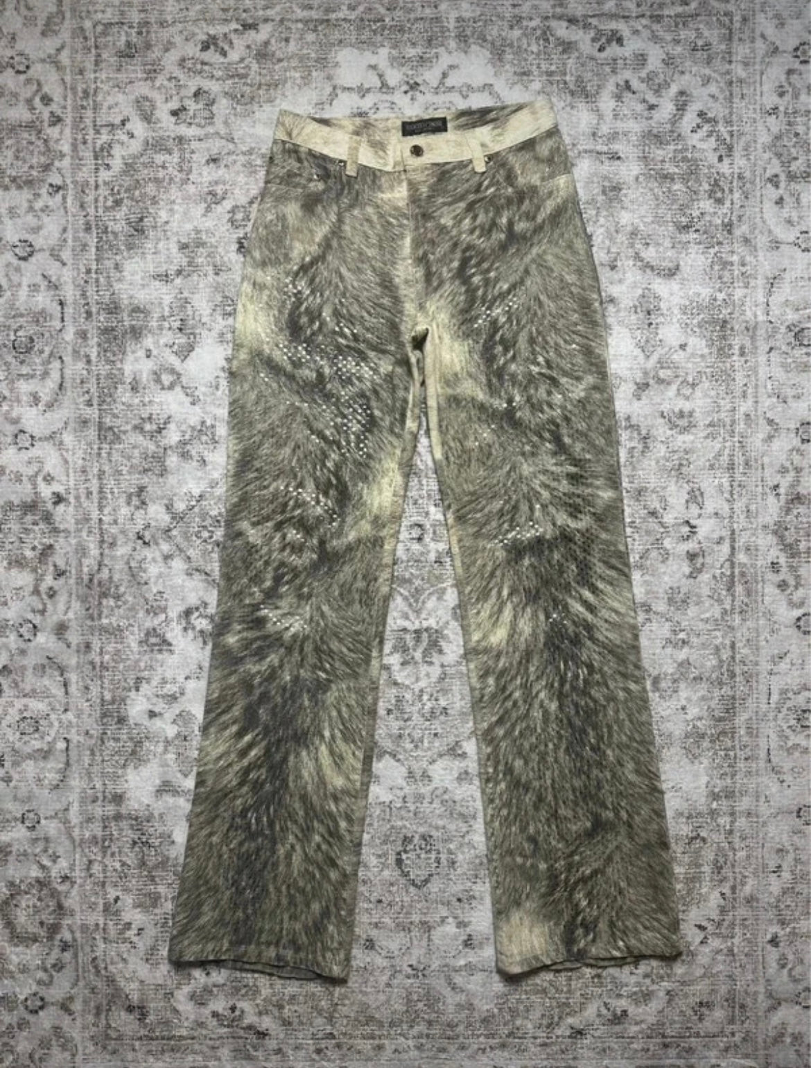 Винтидж Roberto Cavalli панталон AW1999