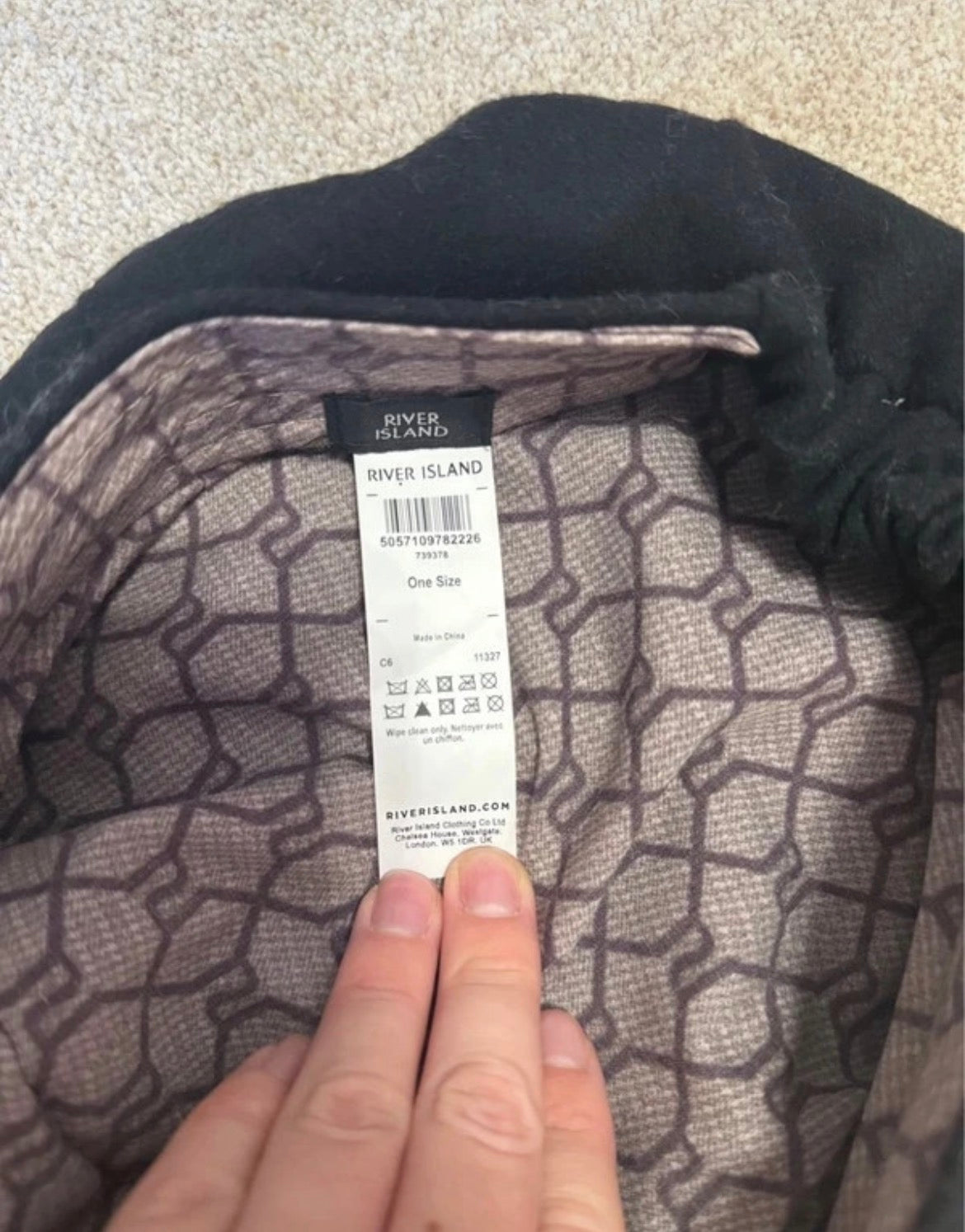 River Island шапка Baker Boy
