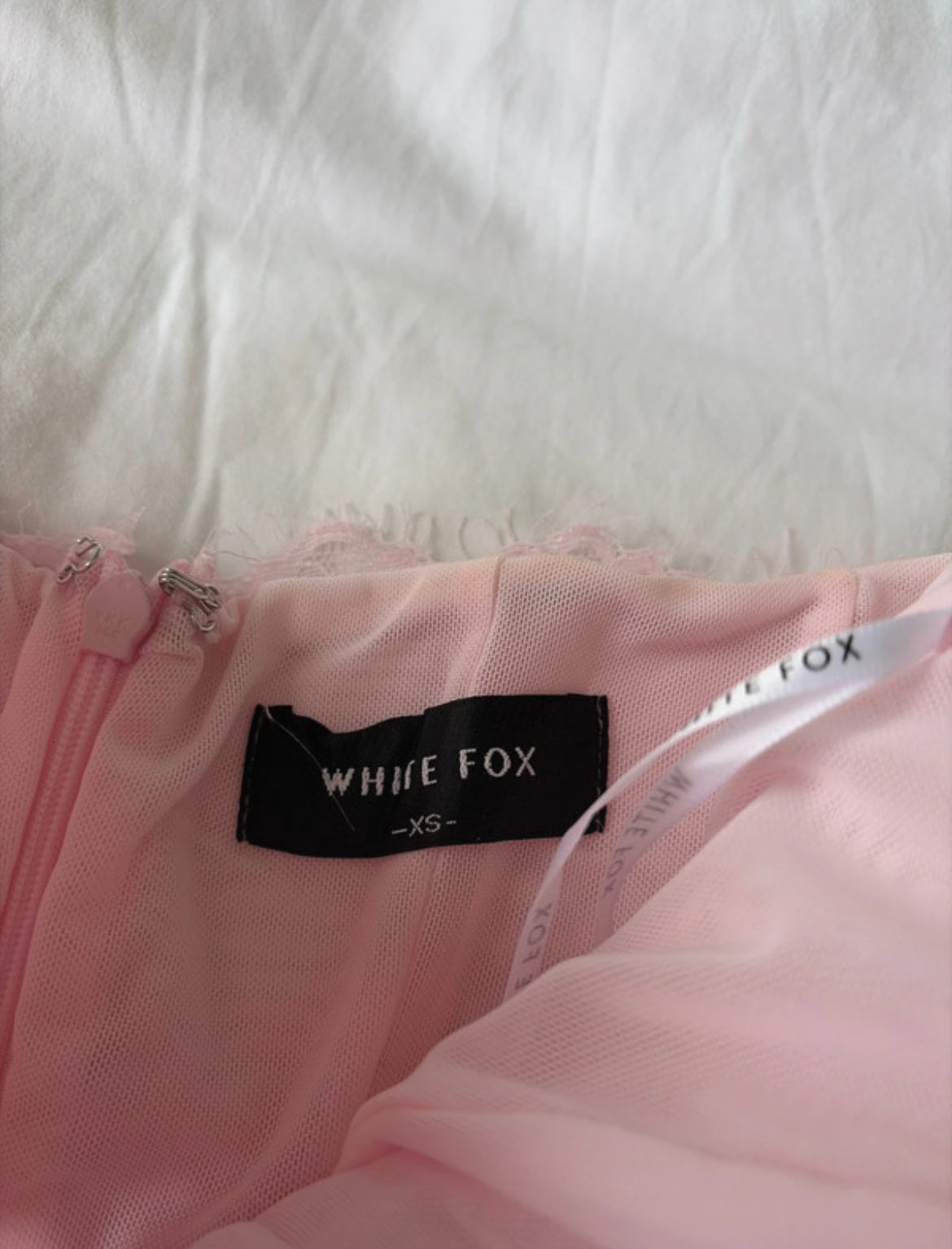 Мини heart рокля White Fox