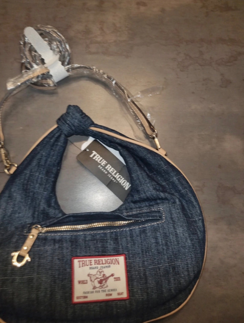 Дънкова Y2K чанта True Religion