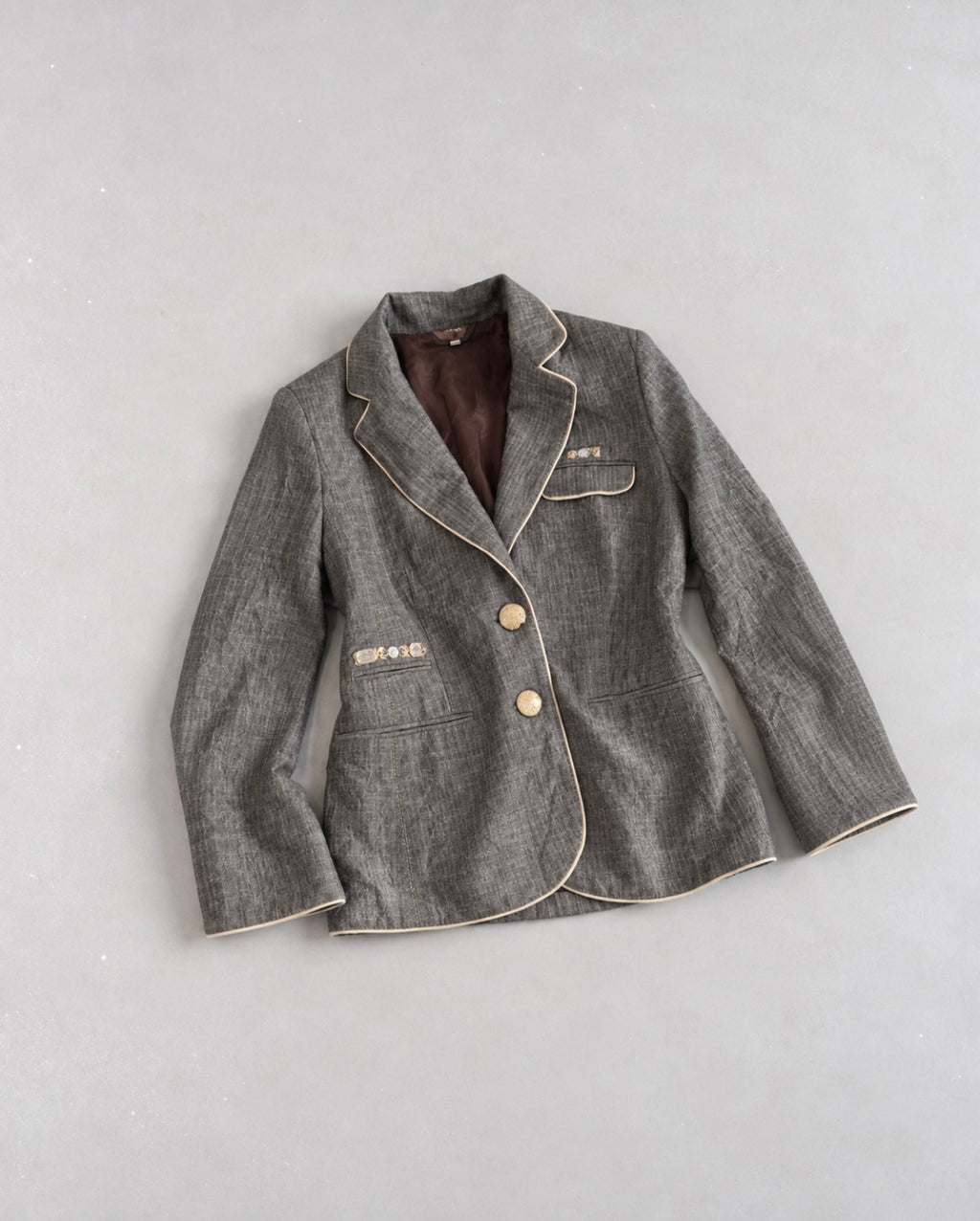 Vintage 90s Moodus Art Tailored Blazer