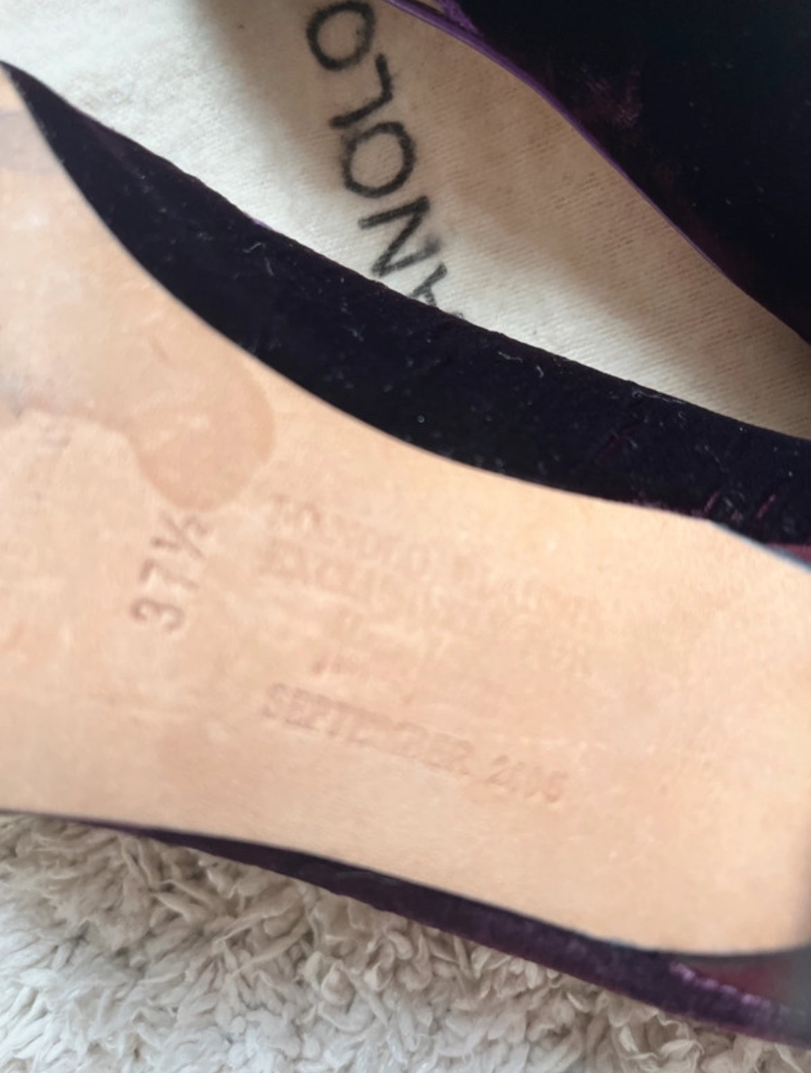 Ексклузивни винтидж обувки Manolo Blahnik x Neiman Marcus от септември 2005 г. - 37,5