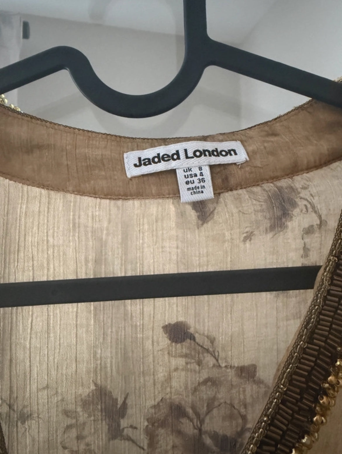 Мини рокля Jaded London Iberis Chiffon Wrap