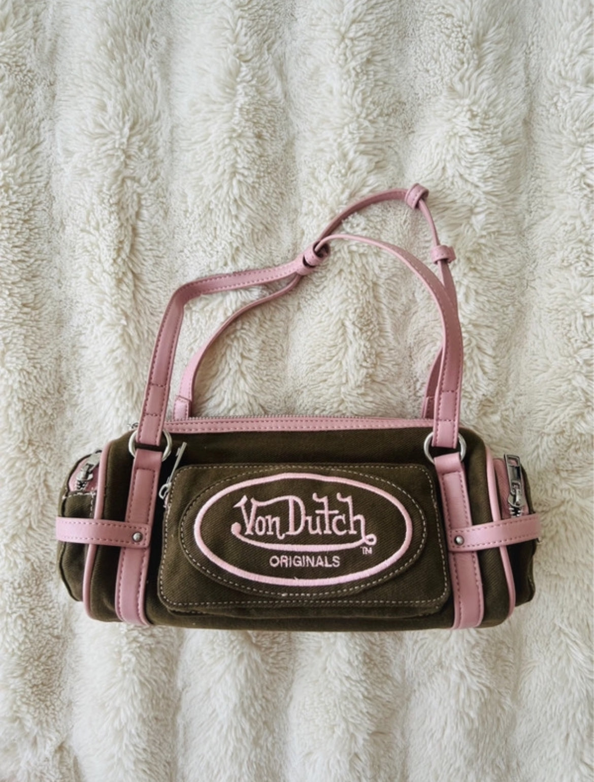 Von Dutch x Bershka Limited Edition Barrel чанта