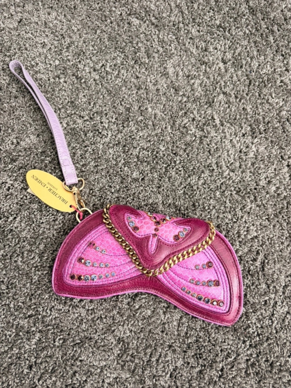 Рядка микро чанта Bracher Emden Swarovski Butterfly Clutch