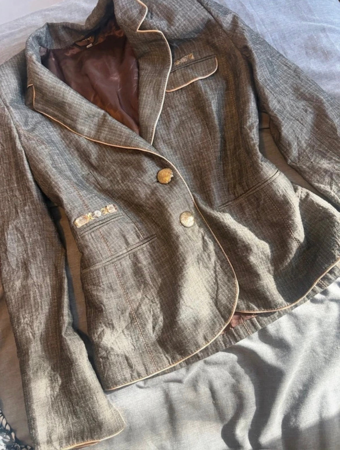 Vintage 90s Moodus Art Tailored Blazer
