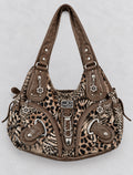 Angel Kiss leopard print hobo чанта