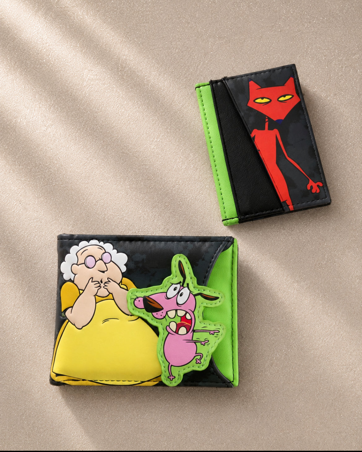 Courage the Cowardly Dog портмоне & card holder комплект