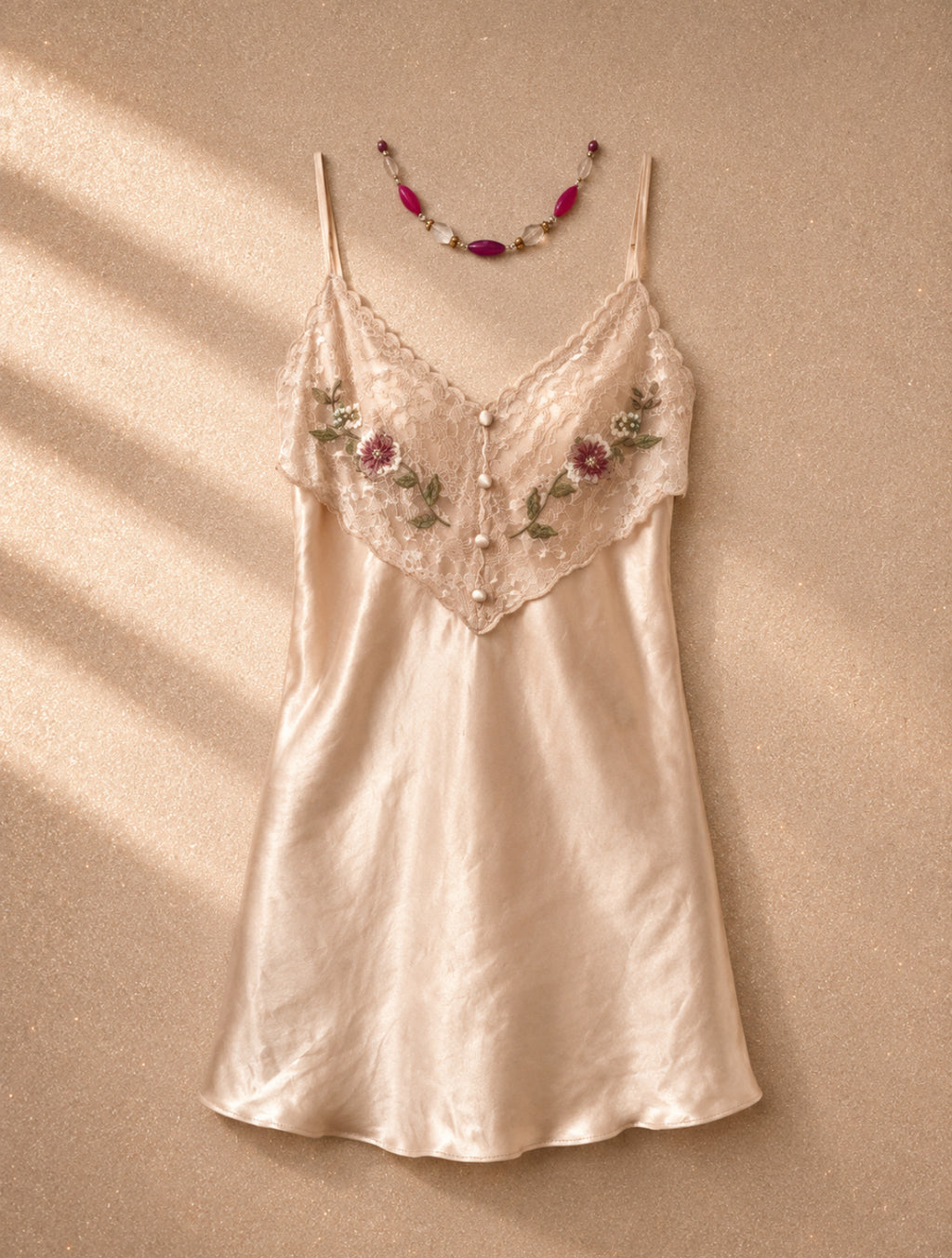 Винтидж сатенена рокля