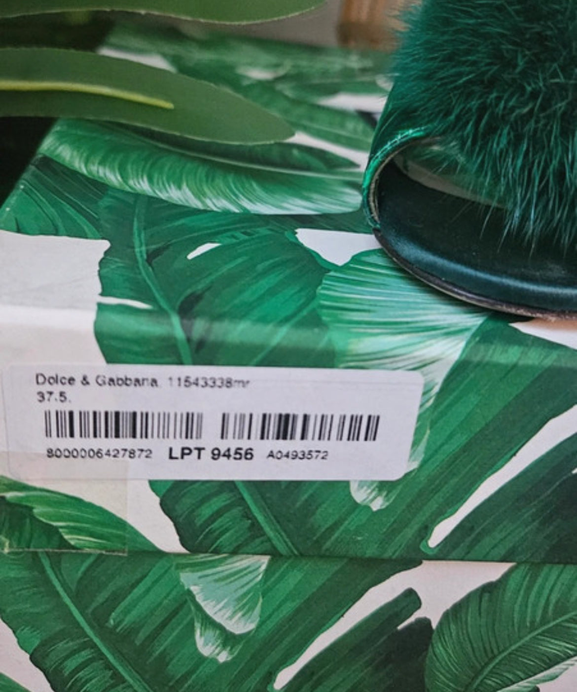 Редки дизайнерски сандали Dolce & Gabbana от емблематичната Tropical колекция