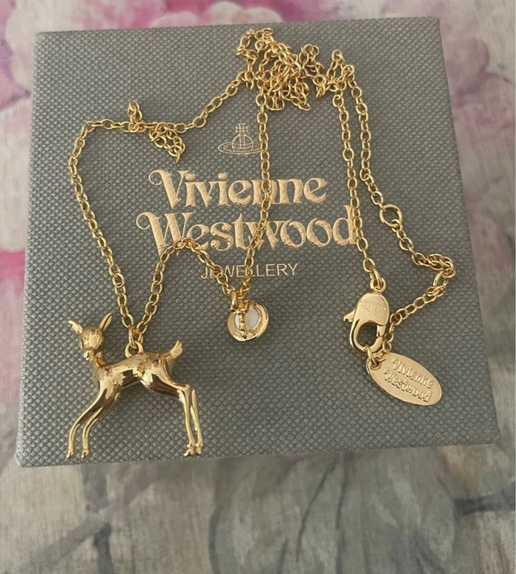 Рядка Vivienne Westwood Deer Necklace