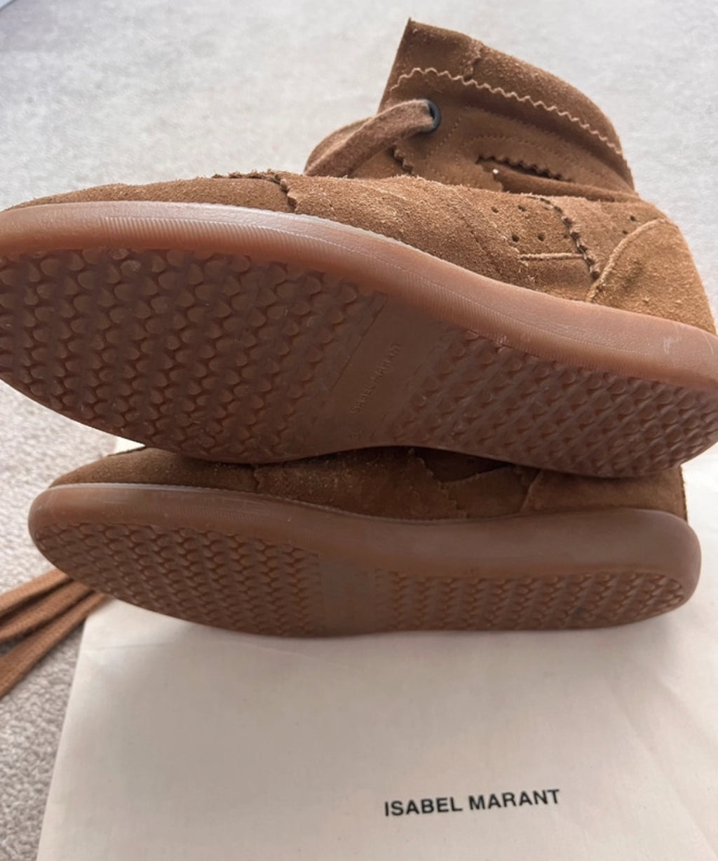 Isabel Marant Bobby 50 кецове на платформа