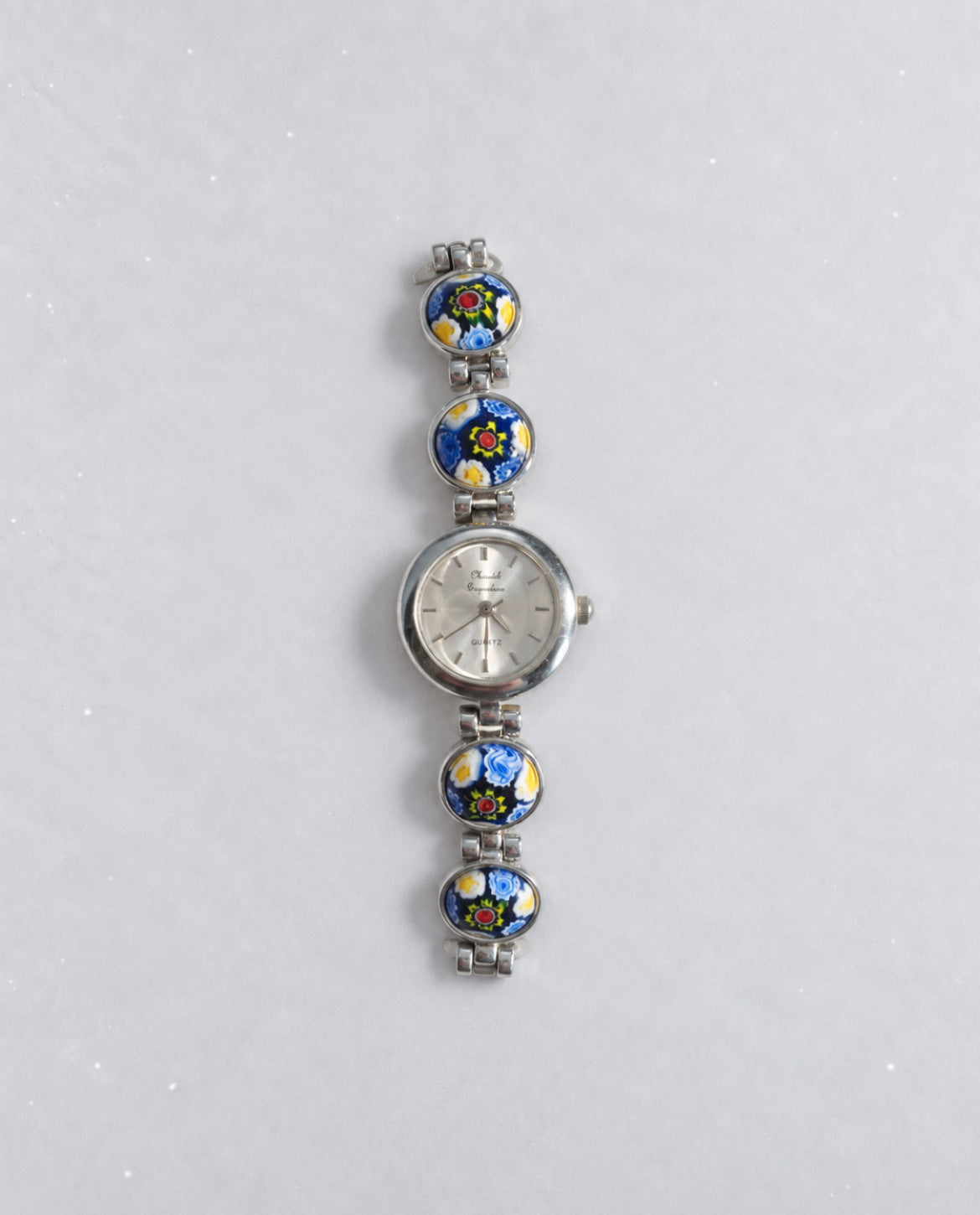 Винтидж Marcel Drucker Millefiori Floral часовник